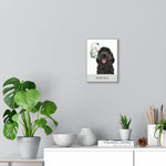 Personalized Goldendoodle Wall Art Canva ywd4kc-br.myshopify.com
