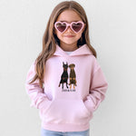 Personalized Kids Doberman Hoodie ywd4kc-br.myshopify.com