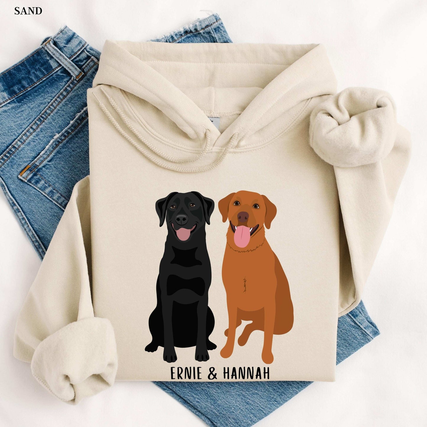 Personalized Labrador Retriever Sweatshirt ywd4kc-br.myshopify.com