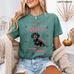 Personalized Silly Dachshund On The Loose Shirt ywd4kc-br.myshopify.com