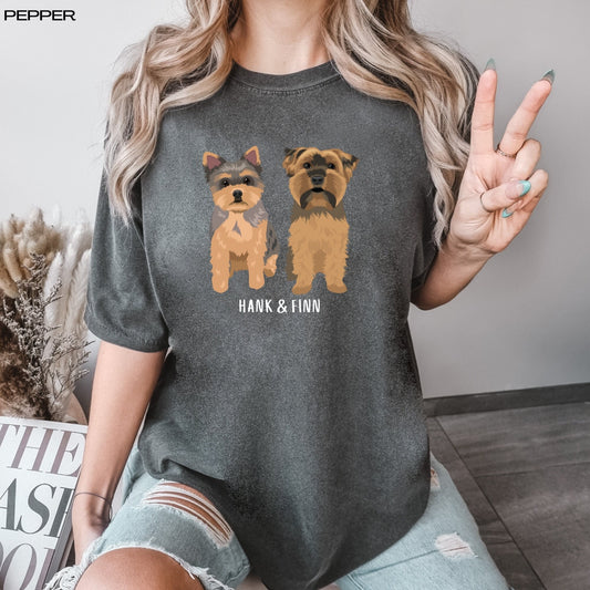 Personalized Yorkshire Terrier Owner T-Shirt ywd4kc-br.myshopify.com