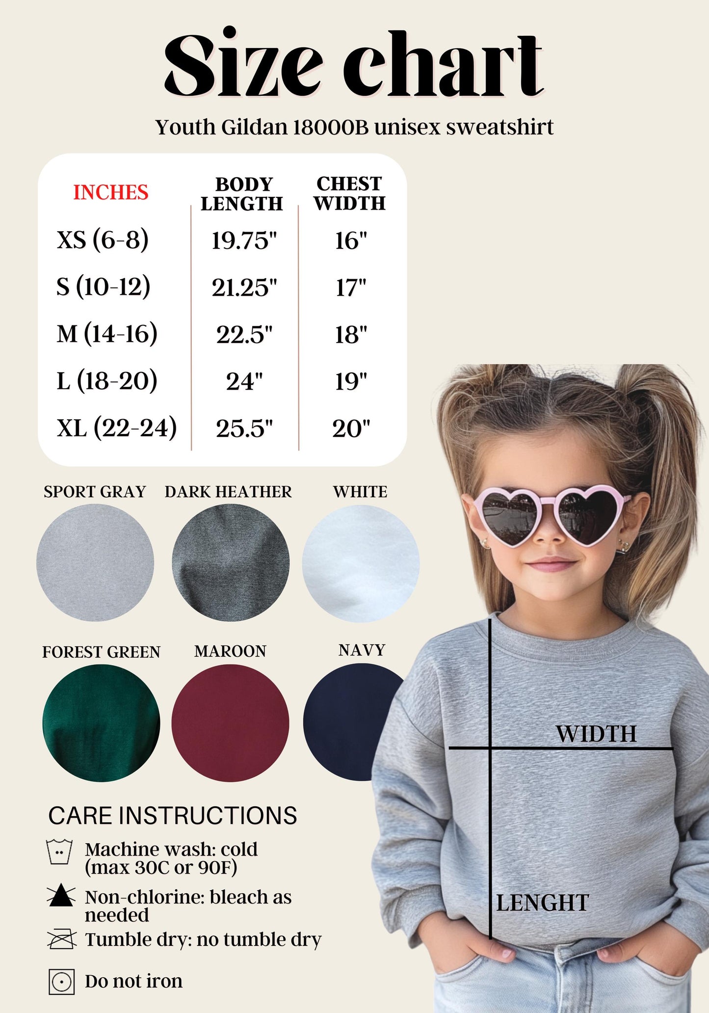 Personalized Youth Golden Retriever Sweatshirt ywd4kc-br.myshopify.com