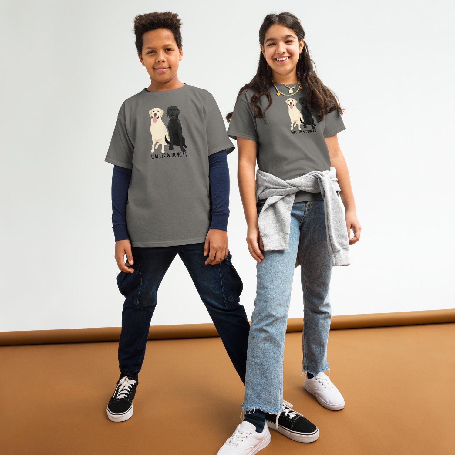 Personalized Youth Labrador T-Shirt ywd4kc-br.myshopify.com