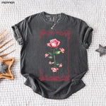 Pink Rose Art Nouveau Shirt ywd4kc-br.myshopify.com