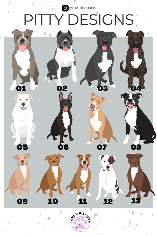 Pitbull Coffee Mug | With Dogs Name