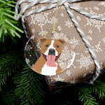 Pitbull Christmas ornament glass, Pitbulls first Christmas, Pitbull gifts, Pitbull mom gifts, Pitbull dad gifts, adopt dont shop gifts ywd4kc-br.myshopify.com