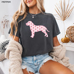 Pitbull Silhouette Bows Shirt ywd4kc-br.myshopify.com