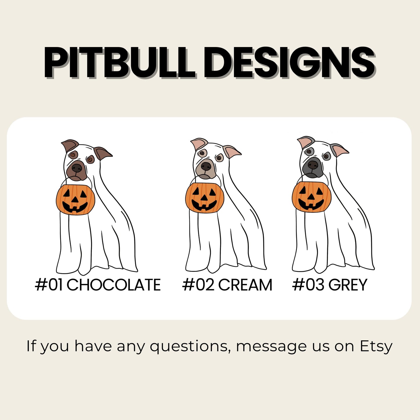 Pitty Please Give Me Some Treats Sweatshirt | Halloween Ghost Pitbull ywd4kc-br.myshopify.com