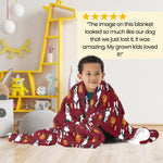 Pumpkin Fall Bernedoodle Blanket | Doodle Gifts ywd4kc-br.myshopify.com
