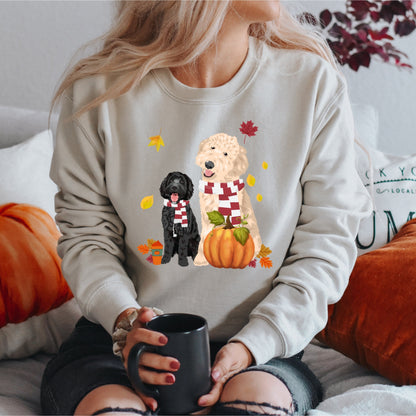 Pumpkin Goldendoodle Sweatshirt ywd4kc-br.myshopify.com