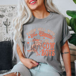 Raisin' Hell with Hippies & Cowboys T-Shirt ywd4kc-br.myshopify.com