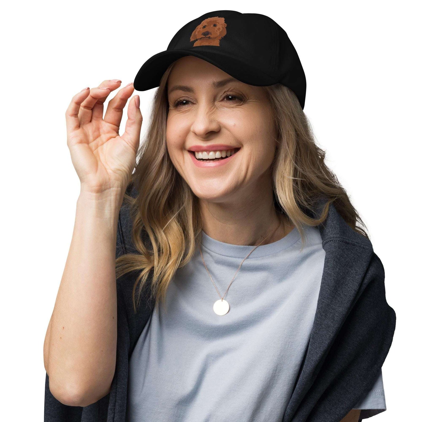 Red Golden Doodle Hat ywd4kc-br.myshopify.com