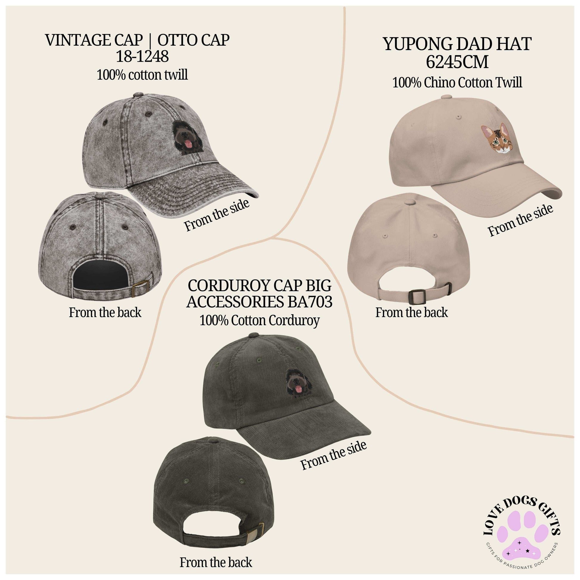 Red Golden Doodle Hat ywd4kc-br.myshopify.com