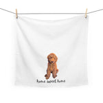 Red Goldendoodle Tea Towel | Home Sweet Home Kitchen Hand Towel ywd4kc-br.myshopify.com