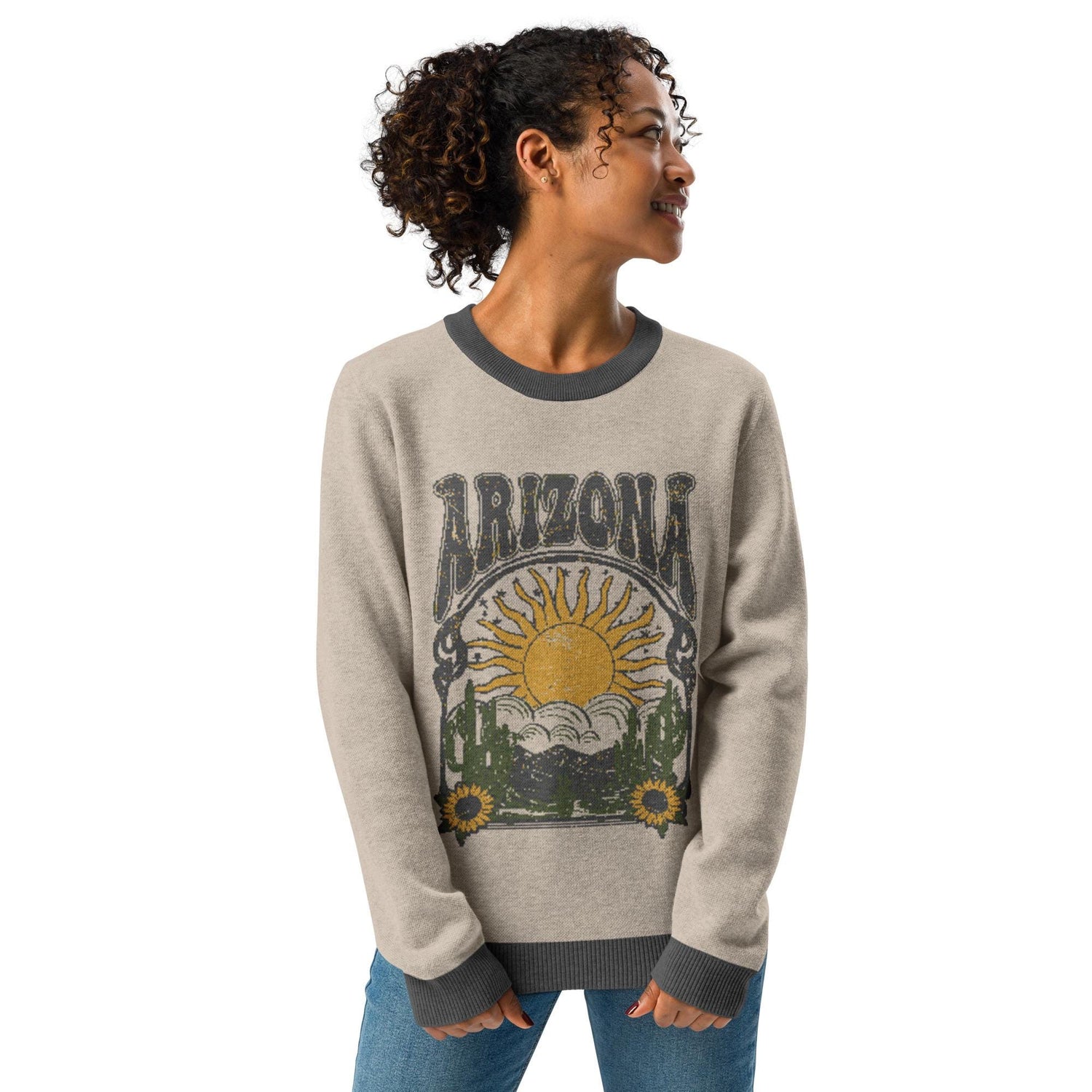 Retro Arizona Knitted Sweater ywd4kc-br.myshopify.com