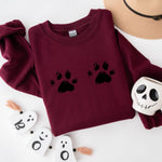 Retro Dog Paws Sweatshirt ywd4kc-br.myshopify.com