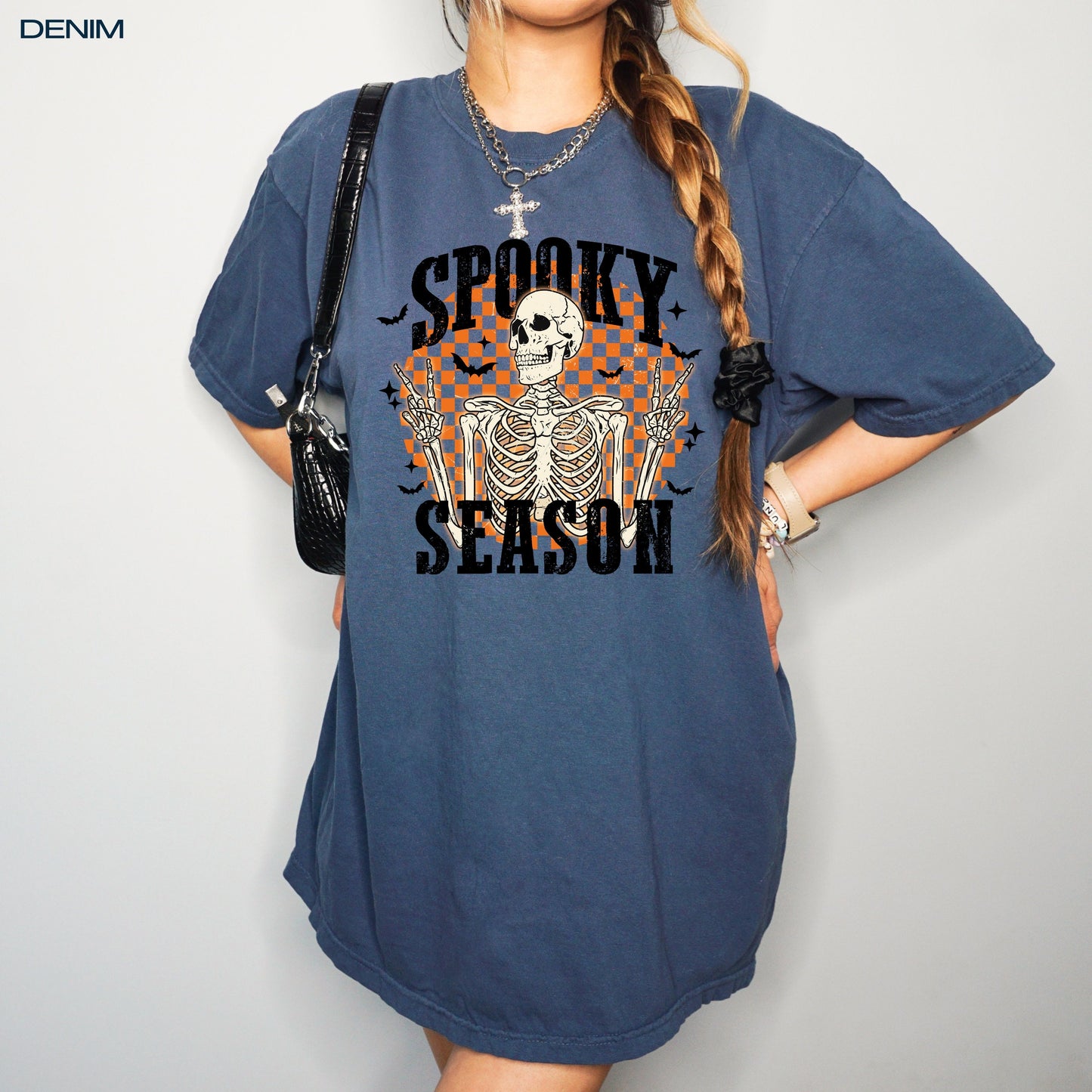 Retro Spooky Season Skeleton Shirt ywd4kc-br.myshopify.com