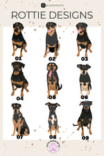 Rottweiler whiskey glass ywd4kc-br.myshopify.com