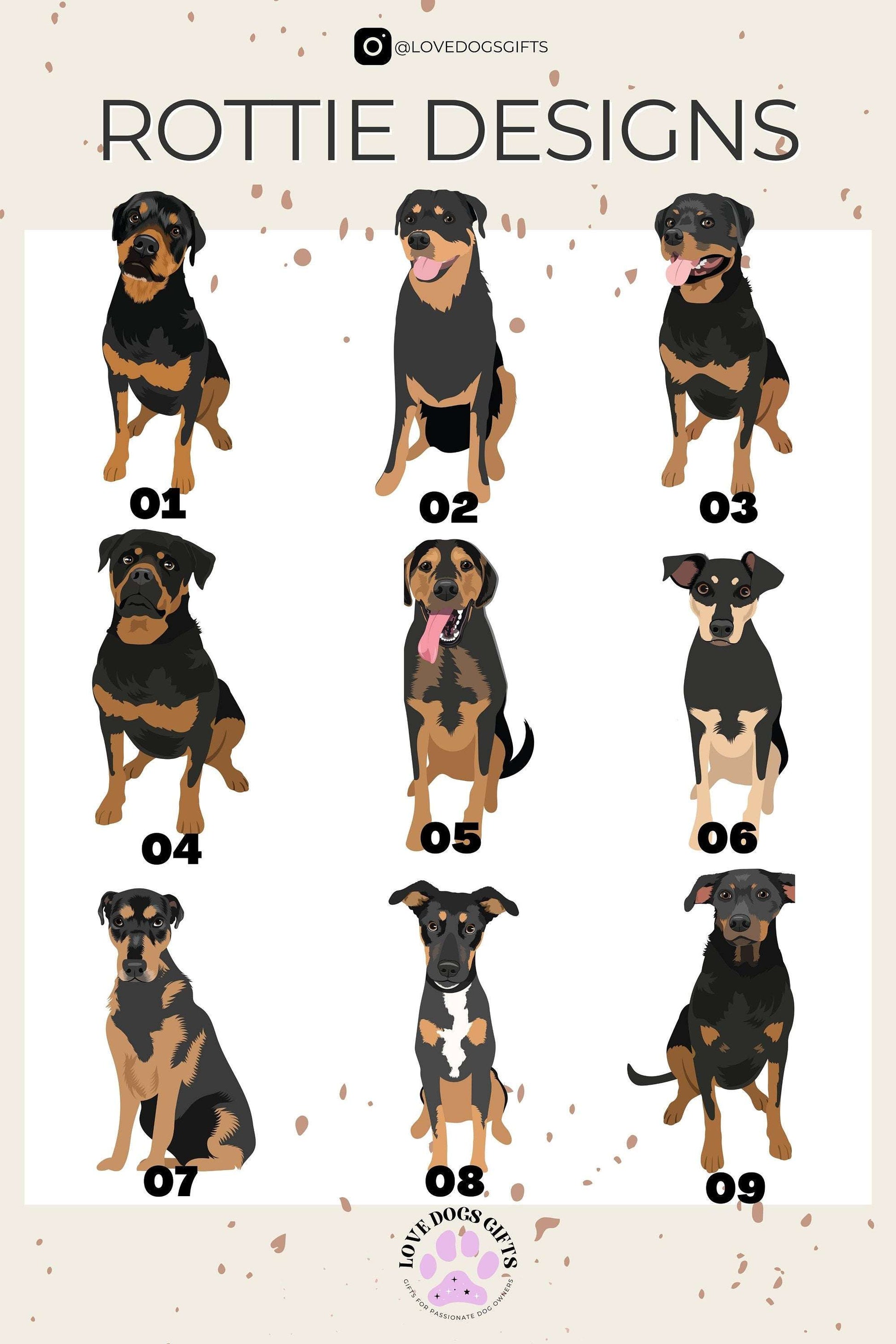 Rottweiler whiskey glass ywd4kc-br.myshopify.com