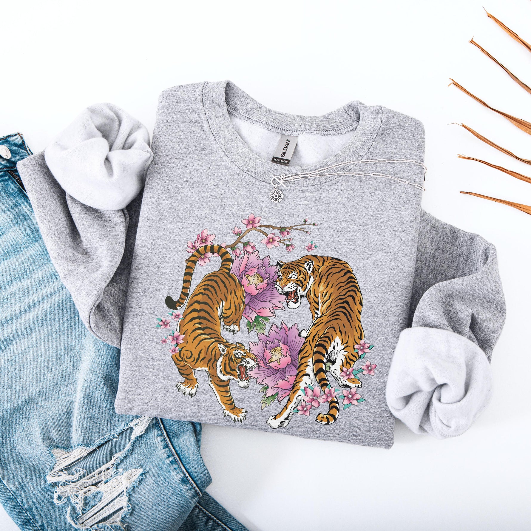 Sakura Tiger Shirt ywd4kc-br.myshopify.com