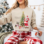Santa Favorite Corgi Sweatshirt, Christmas corgi gift, winter welsh pembroke corgi shirt, wife anniversary gift, thanksgiving sweater ywd4kc-br.myshopify.com