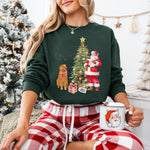 Santa's Favorite Golden Retriever Sweatshirt ywd4kc-br.myshopify.com