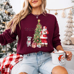 Santa's Favorite Mini Schnauzer Sweatshirt ywd4kc-br.myshopify.com