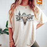 Southwestern Skull Comfort Colors T-Shirt ywd4kc-br.myshopify.com