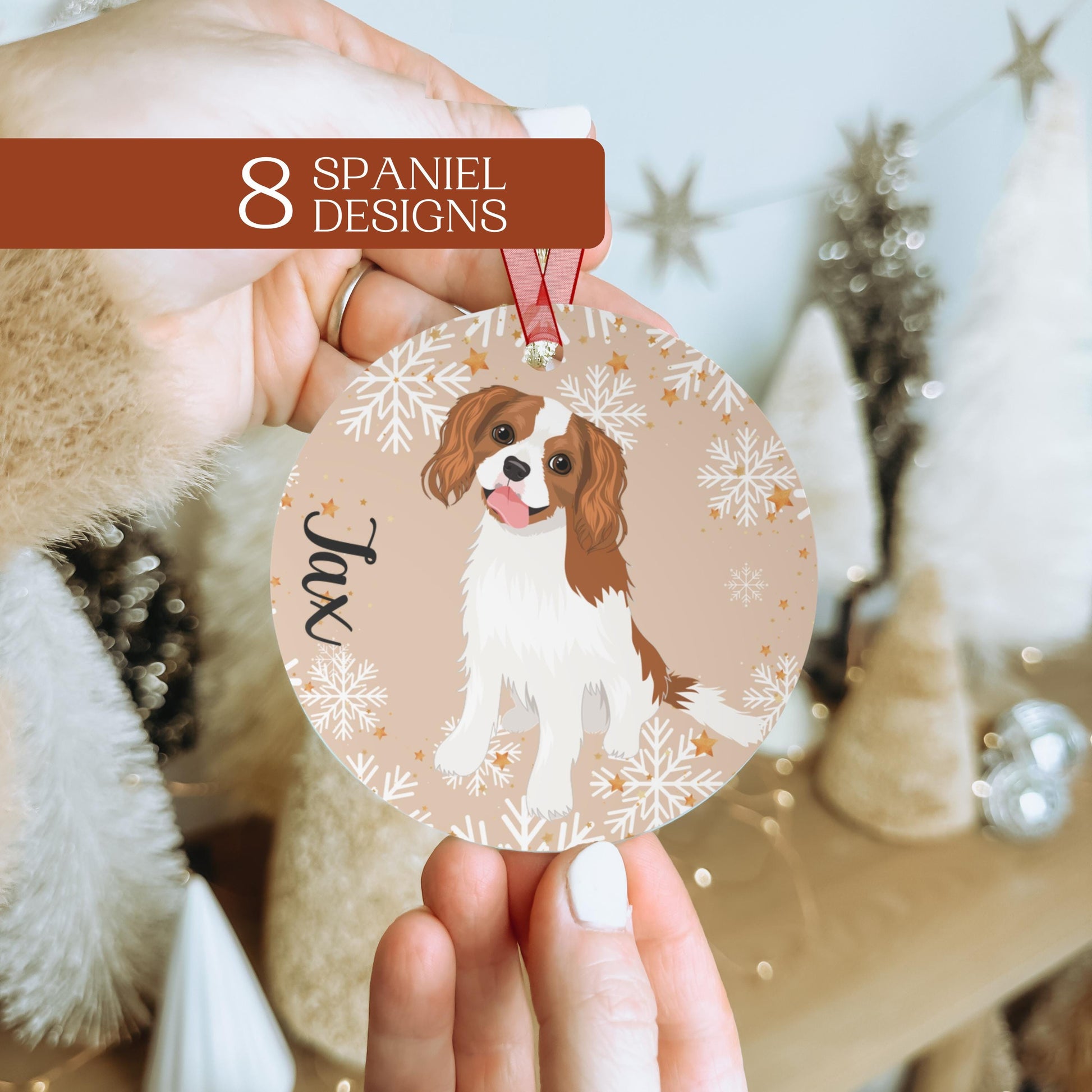 Spaniel Christmas Ornament | Loving Dog Tree Decor ywd4kc-br.myshopify.com