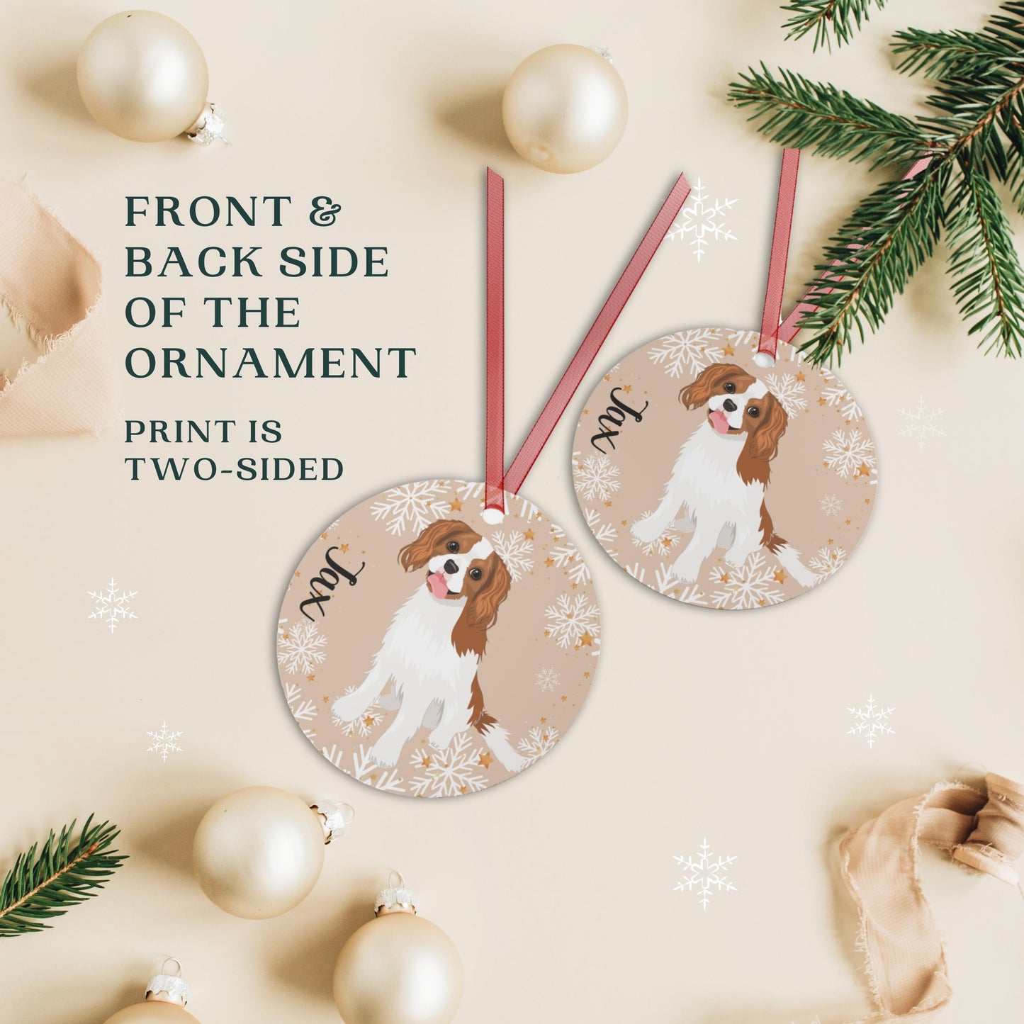 Spaniel Christmas Ornament | Loving Dog Tree Decor ywd4kc-br.myshopify.com