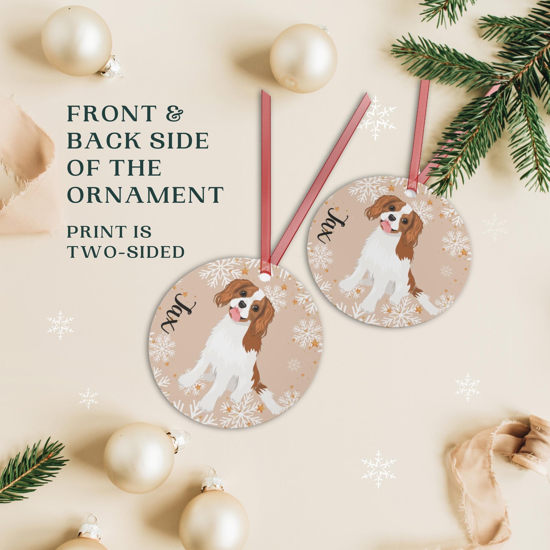 Spaniel Christmas Ornament | Loving Dog Tree Decor ywd4kc-br.myshopify.com