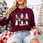 Spooky Halloween Australian Shepherd Sweatshirt ywd4kc-br.myshopify.com
