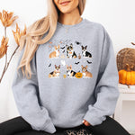 Spooky Halloween Corgi Sweatshirt ywd4kc-br.myshopify.com