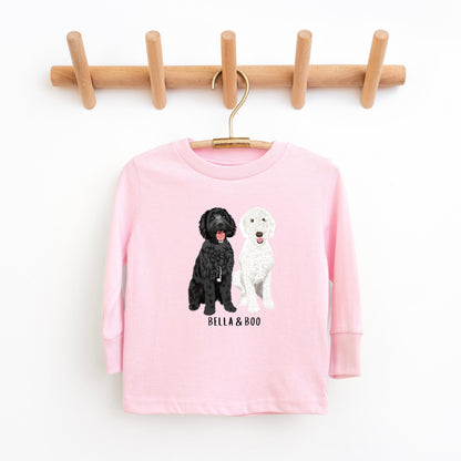 Toddler Goldendoodle Shirt With Long Sleeves ywd4kc-br.myshopify.com