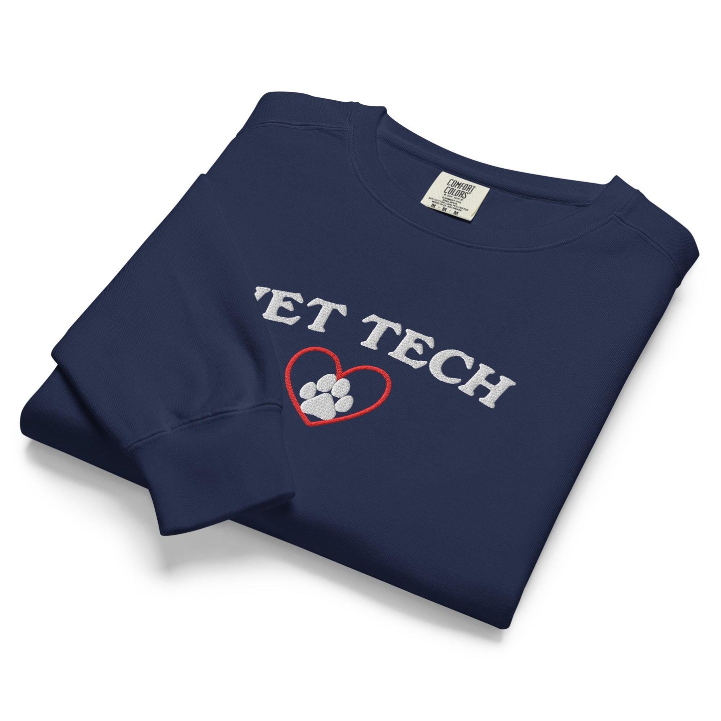 Vet Tech Sweatshirt | Veterinary Technician | Embroidered ywd4kc-br.myshopify.com