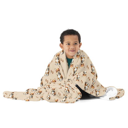 Welsh Corgi Puppy Blanket ywd4kc-br.myshopify.com