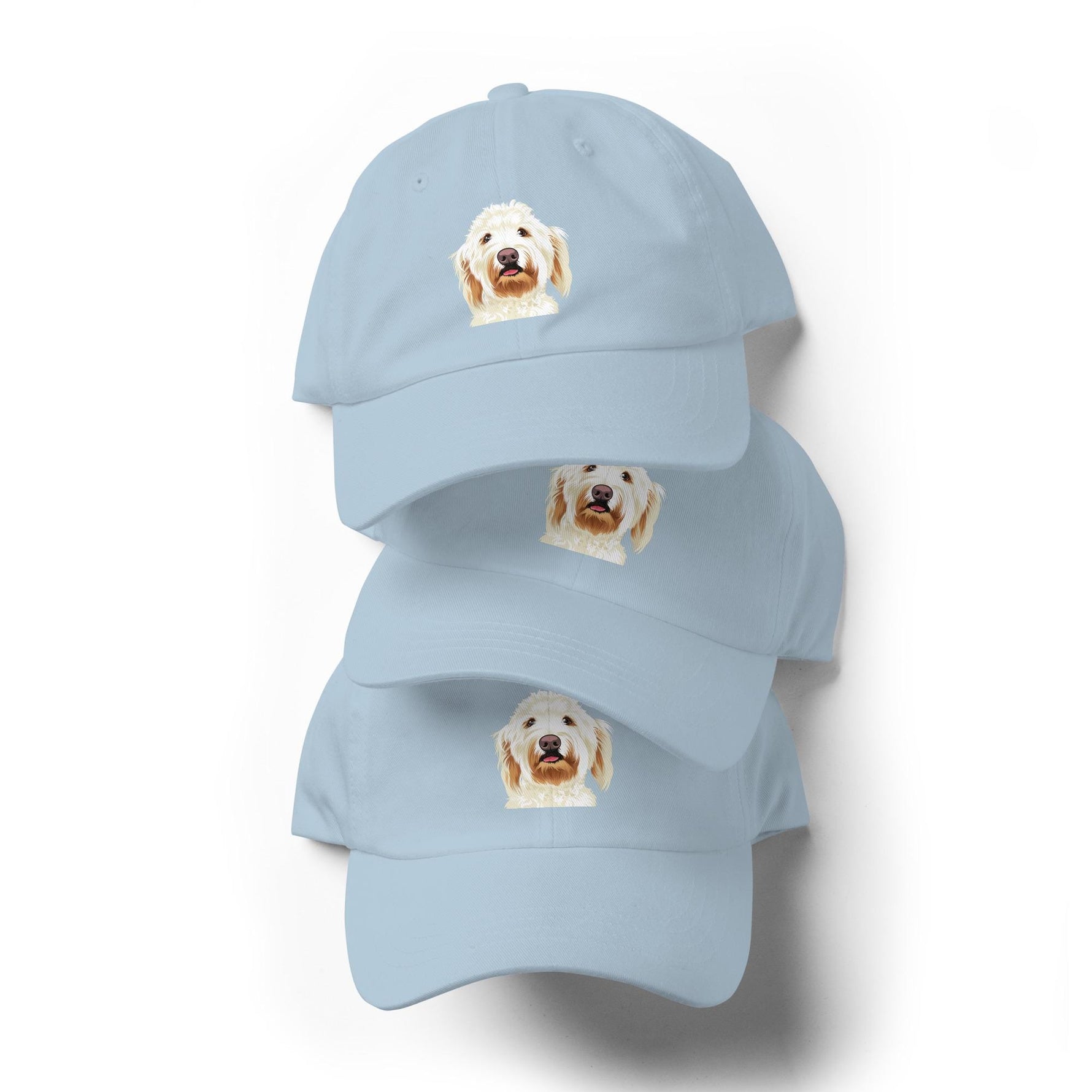White Goldendoodle Hat | Unisex | DTF Printing | Doodle Mama Gift ywd4kc-br.myshopify.com