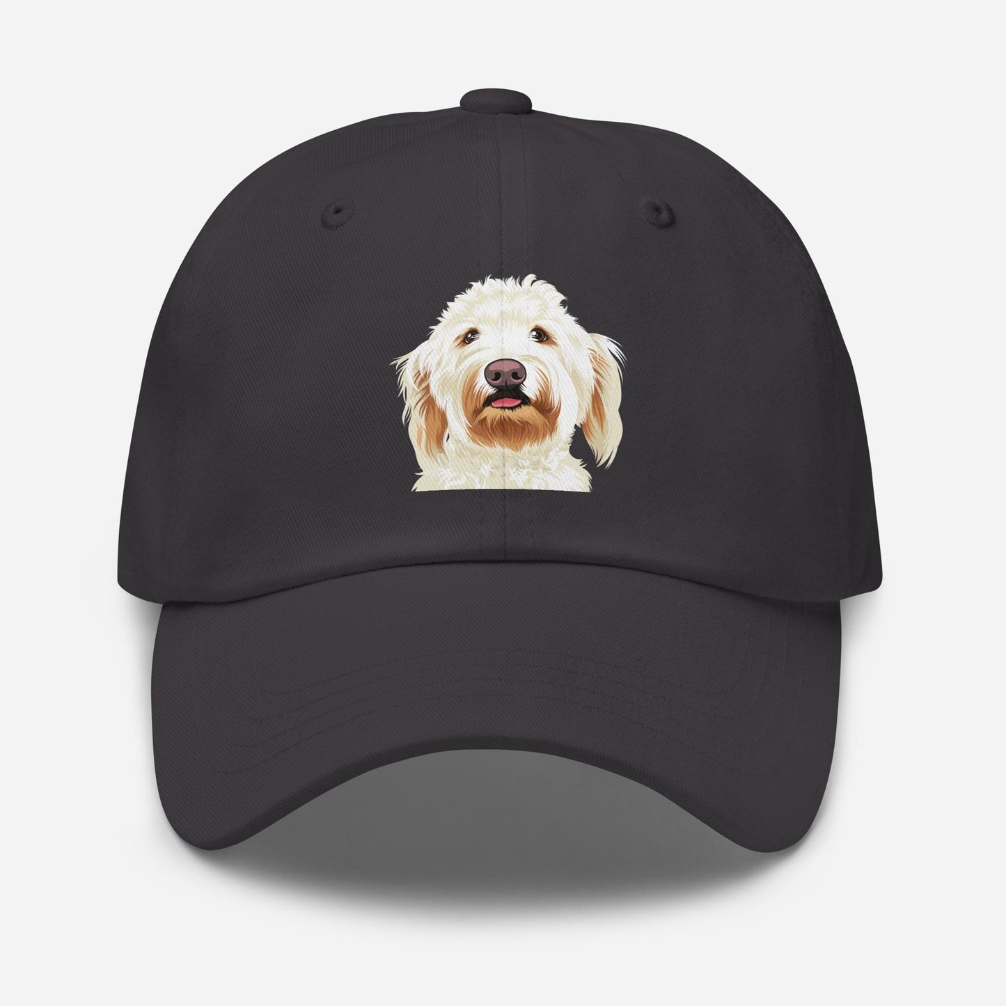 White Goldendoodle Hat | Unisex | DTF Printing | Doodle Mama Gift ywd4kc-br.myshopify.com