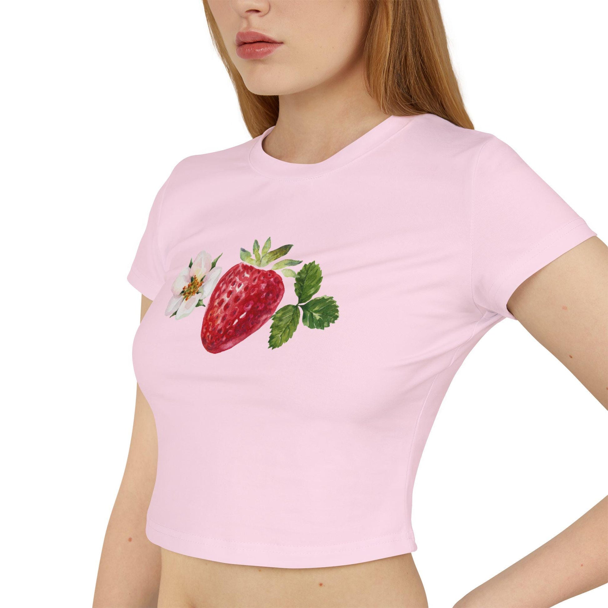 Wild Strawberry Baby Tee | Cutecore Trends ywd4kc-br.myshopify.com