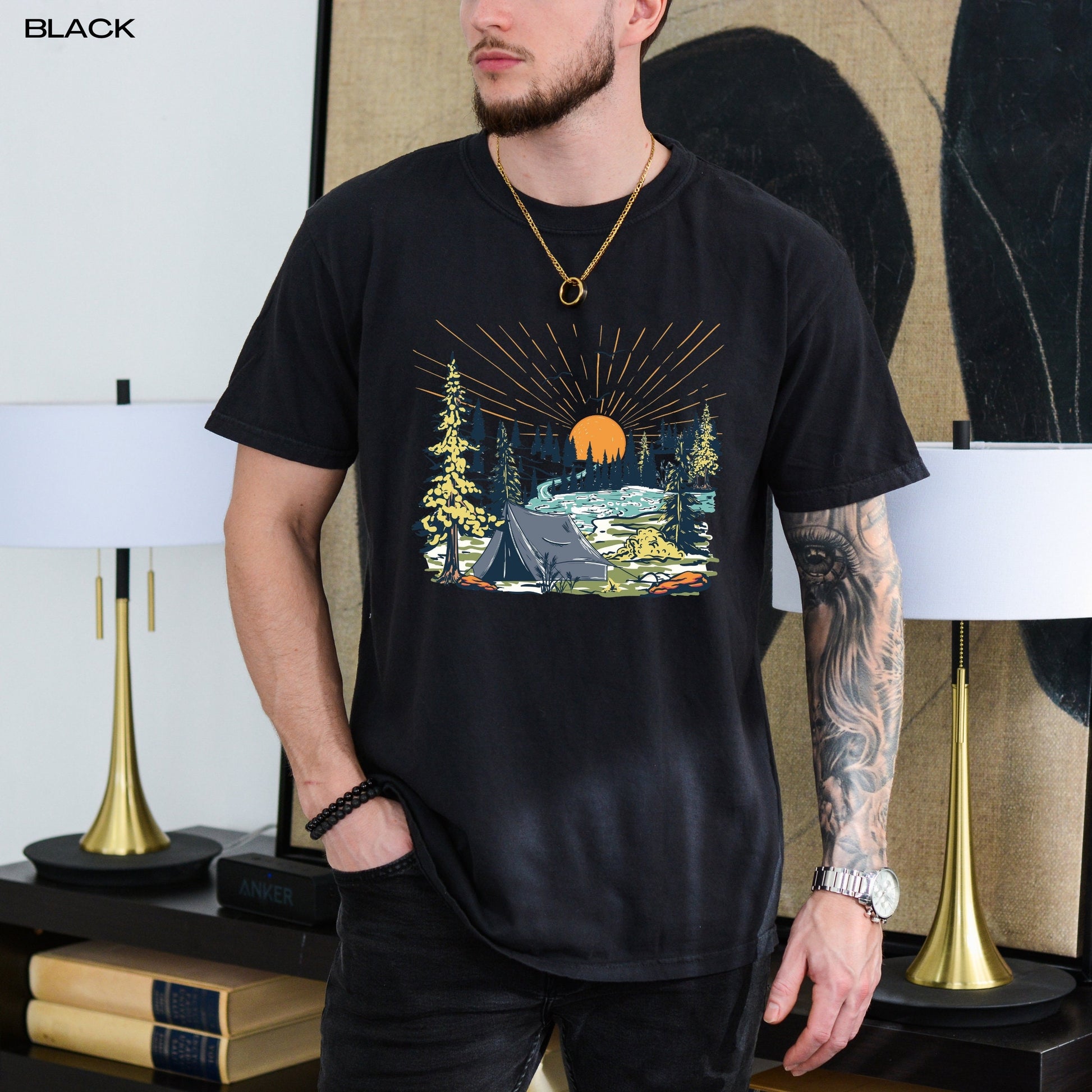 Wild Sunset Camping Shirt ywd4kc-br.myshopify.com