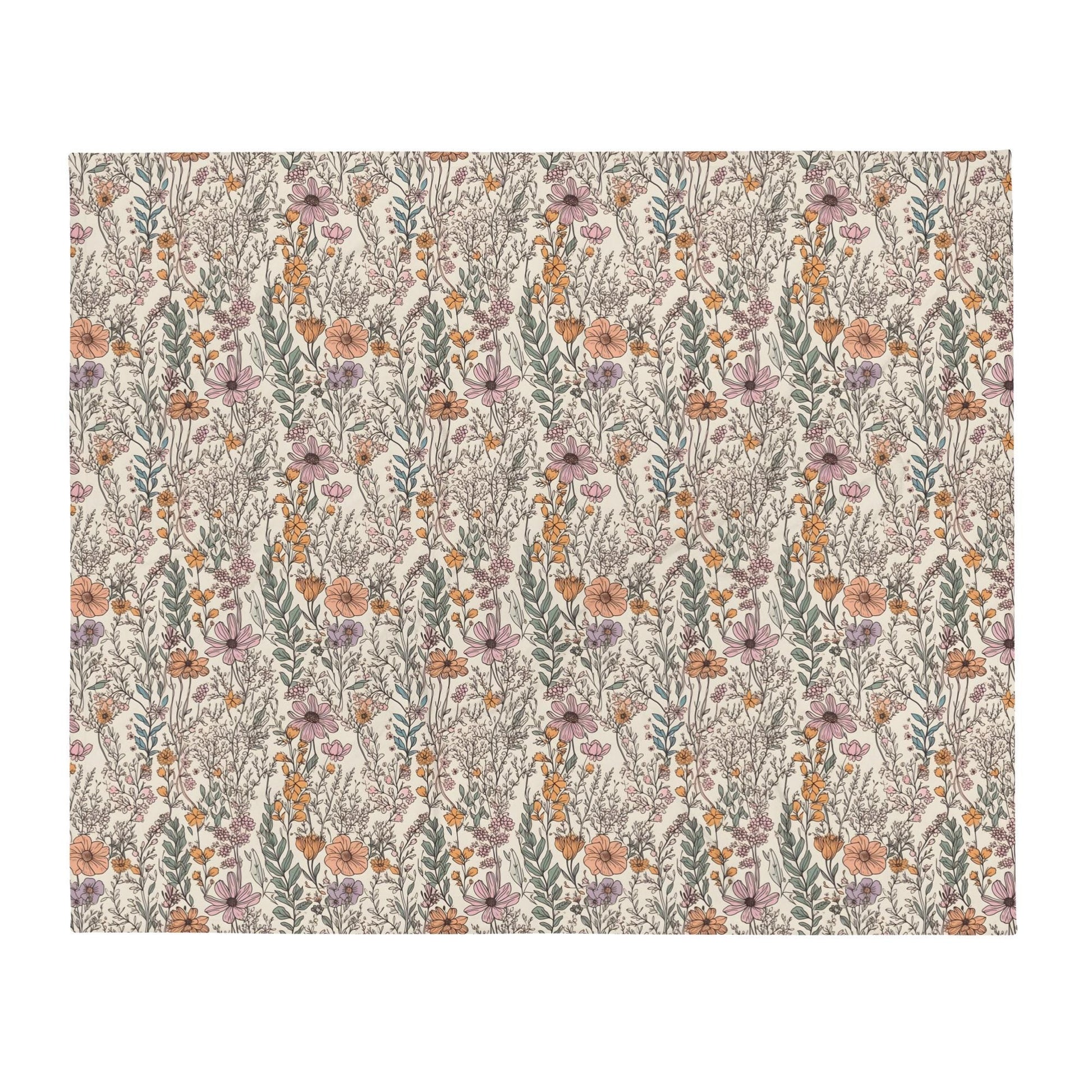 Wildflower Blanket For New Mother Gift ywd4kc-br.myshopify.com