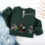 Wildflower Dachshund Puppy Shirt, Sweatshirt, Hoodie ywd4kc-br.myshopify.com