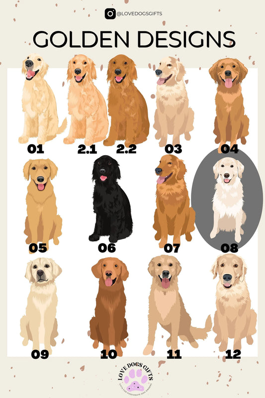 Wildflower Golden Retriever Shirt ywd4kc-br.myshopify.com