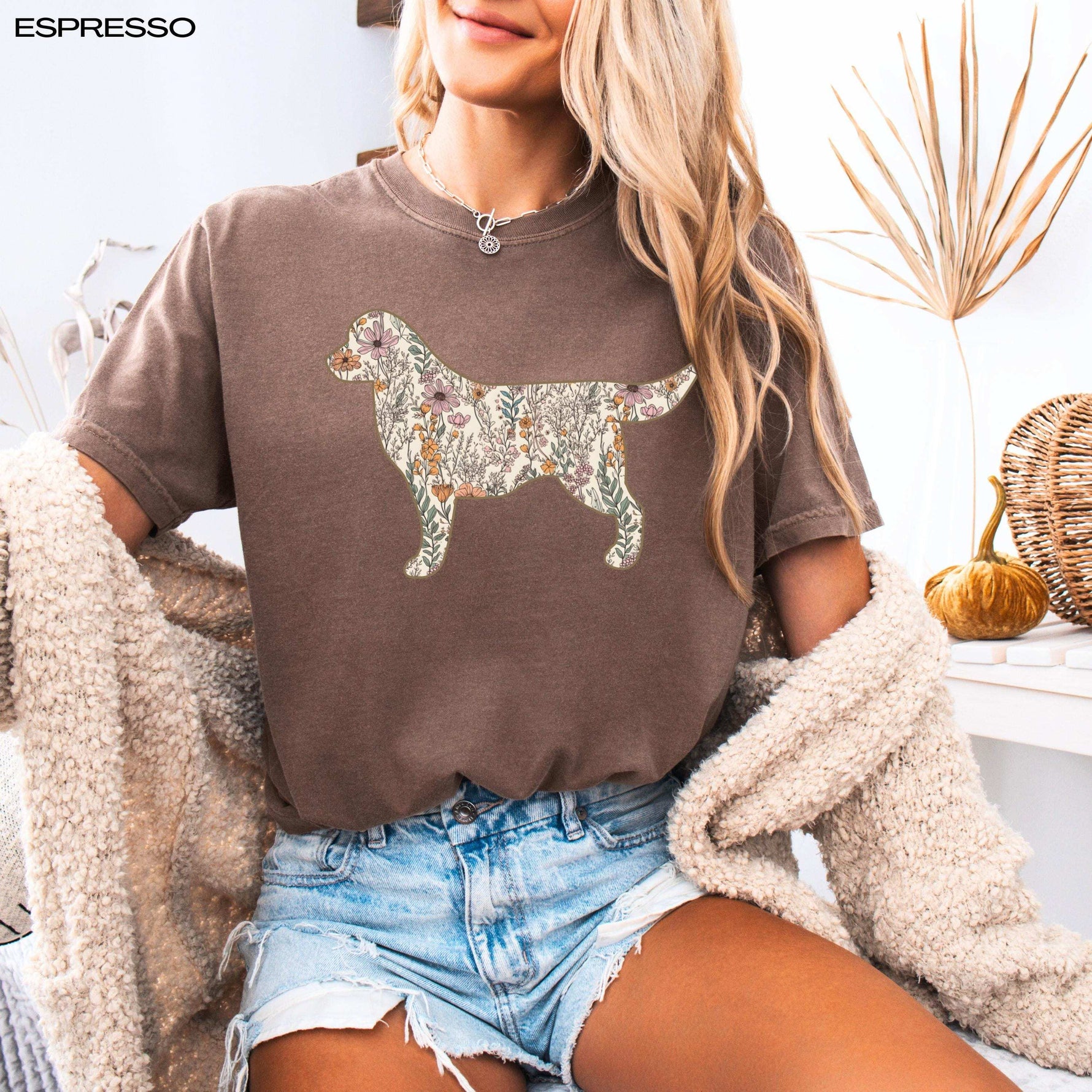 Wildflower Labrador Shirt ywd4kc-br.myshopify.com