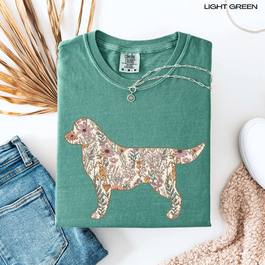 Wildflower Labrador Shirt ywd4kc-br.myshopify.com