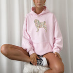 Wildflower Pug Dog Hoodie ywd4kc-br.myshopify.com