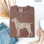 Wildflower Vizsla Shirt ywd4kc-br.myshopify.com