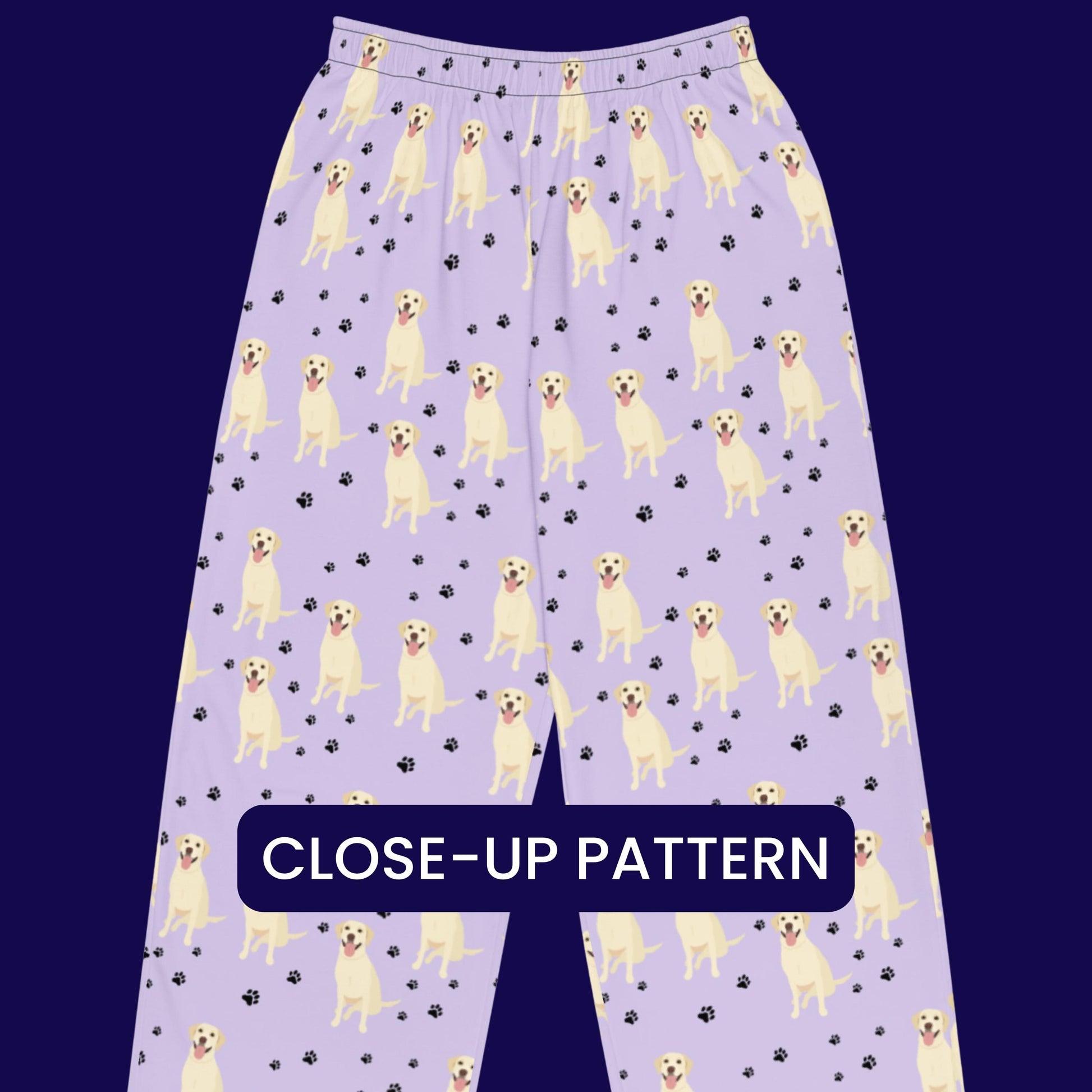 Yellow Labrador Pajama Pants | Inclusive Sizing ywd4kc-br.myshopify.com