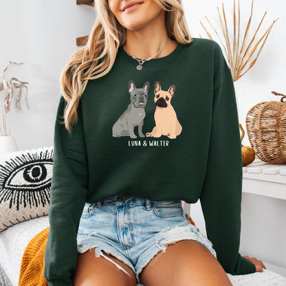 Personalized French Bulldog Owner Sweatshirt