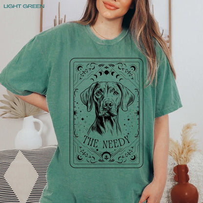 Tarot Vizsla Shirt, Hungarian pointer, comfort colors t-shirt, vizsla gift, vizsla pajamas, vizsla mom birthday gift, vizla mothers day gift